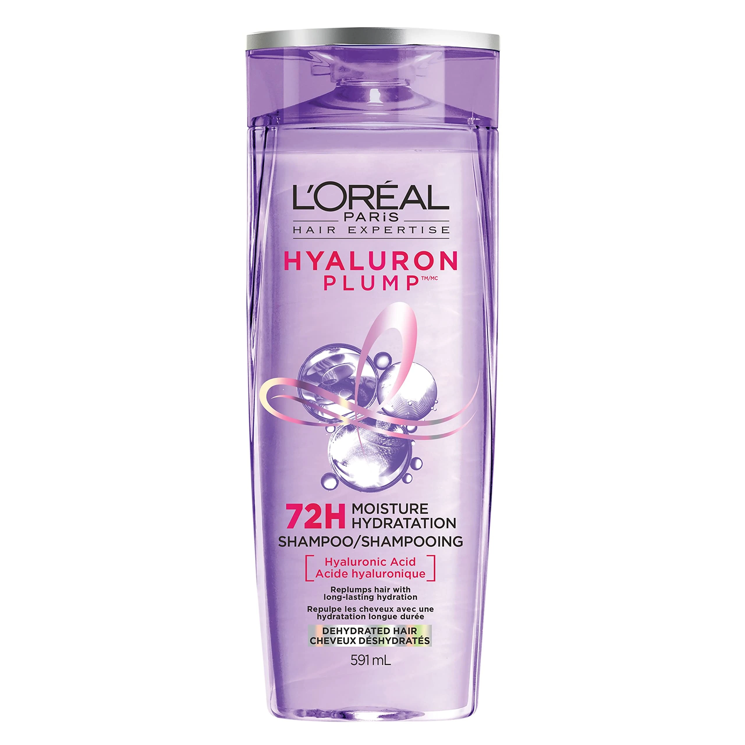 L'Oreal Paris Hair Expertise Hyaluron Plump Shampoo with Hyaluronic Acid 591ml Shampoo 591ml